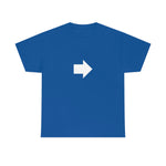 "Look Right" Anti-Social Social Society (X Style White Text) (Unisex)