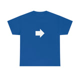 "Look Right" Anti-Social Social Society (X Style White Text) (Unisex)