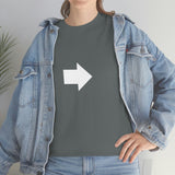 "Look Right" Anti-Social Social Society (Original White Text) (Unisex)