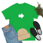 "Look Right" Anti-Social Social Society (X Style White Text) (Unisex)