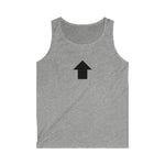 "Challenge Me"  Men's Soft Style Cotten Tanktop (Black )