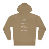 "Look Right" Anti-Social Social Society (Original White Text) (Unisex)
