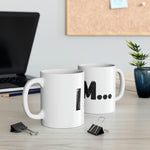 "I AM..." Ceramic Mug 11oz (Black)