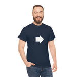"Look Right" Anti-Social Social Society (Original White Text) (Unisex)