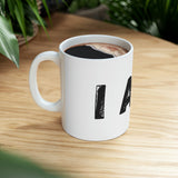 "I AM..." Ceramic Mug 11oz (Black)