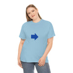 "Look Right" (Blue) (Unisex)