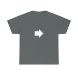 "Look Right" Anti-Social Social Society (Original White Text) (Unisex)