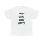 "Look Left" Anti-Social Social Society (Original Black Text) (Unisex)