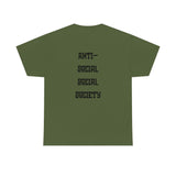 "Look Left" Anti-Social Social Society (Original Black Text) (Unisex)