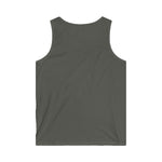 "Challenge Me"  Men's Soft Style Cotten Tanktop (Black )