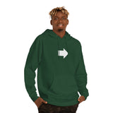 "Look Right" Anti-Social Social Society (Original White Text) (Unisex)