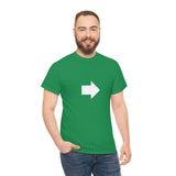 "Look Right" Anti-Social Social Society (Original White Text) (Unisex)
