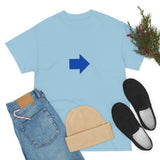 "Look Right" (Blue) (Unisex)