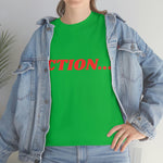 "Action..." Unisex Heavy Cotton Tee (Red)