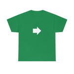 "Look Right" Anti-Social Social Society (X Style White Text) (Unisex)