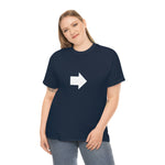 "Look Right" Anti-Social Social Society (Original White Text) (Unisex)