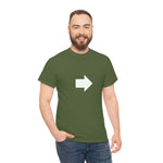 "Look Right" Anti-Social Social Society (Original White Text) (Unisex)