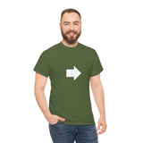 "Look Right" Anti-Social Social Society (Original White Text) (Unisex)