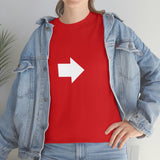 "Look Right" Anti-Social Social Society (Original White Text) (Unisex)