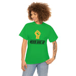 "Never Give Up!" Unisex Heavy Cotton Tee