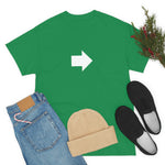 "Look Right" Anti-Social Social Society (X Style White Text) (Unisex)