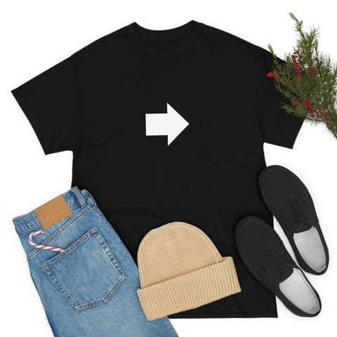 "Look Right" Anti-Social Social Society (X Style White Text) (Unisex)