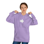 "Look Right" Anti-Social Social Society (Original White Text) (Unisex)