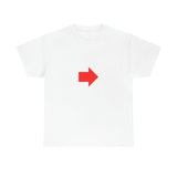 "Look Right" (Red) (Unisex)