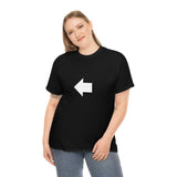 "Look Left" Anti-Social Social Society (Original White Text) (Unisex)