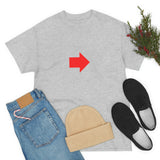 "Look Right" (Red) (Unisex)