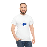 "Look Left" (Blue) (Unisex)