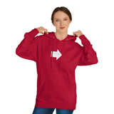 "Look Right" Anti-Social Social Society (Original White Text) (Unisex)