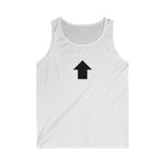 "Challenge Me"  Men's Soft Style Cotten Tanktop (Black )