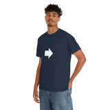 "Look Right" Anti-Social Social Society (Original White Text) (Unisex)