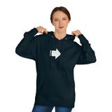 "Look Right" Anti-Social Social Society (Original White Text) (Unisex)