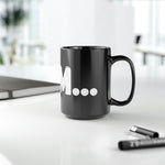 "I Am..." Black Mug, 15oz (White)