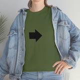 "Look Right" Anti-Social Social Society (Original Black Text) (Unisex)