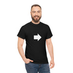 "Look Right" Anti-Social Social Society (Original White Text) (Unisex)