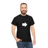 "Look Right" Anti-Social Social Society (Original White Text) (Unisex)