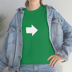"Look Right" Anti-Social Social Society (X Style White Text) (Unisex)