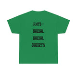 "Look Right" Anti-Social Social Society (Original Black Text) (Unisex)