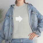 "Look Right" Anti-Social Social Society (Original White Text) (Unisex)