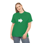 "Look Right" Anti-Social Social Society (X Style White Text) (Unisex)