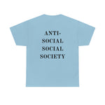 "Look Right" Anti-Social Social Society (Original Black Text) (Unisex)