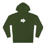 "Look Right" Anti-Social Social Society (Original White Text) (Unisex)