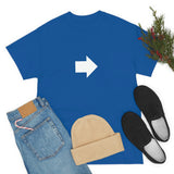 "Look Right" Anti-Social Social Society (Original White Text) (Unisex)