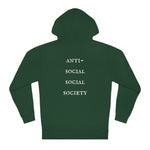 "Look Right" Anti-Social Social Society (Original White Text) (Unisex)