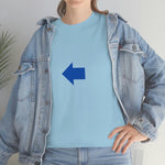 "Look Left" (Blue) (Unisex)