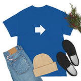 "Look Right" Anti-Social Social Society (X Style White Text) (Unisex)