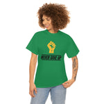 "Never Give Up!" Unisex Heavy Cotton Tee